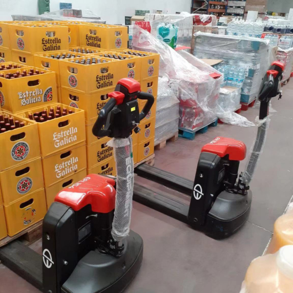 Transpalette électrique semi-professionnel au lithium 1500kg EPL154 – Image 6